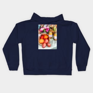 Tomatoes and Peaches Kids Hoodie